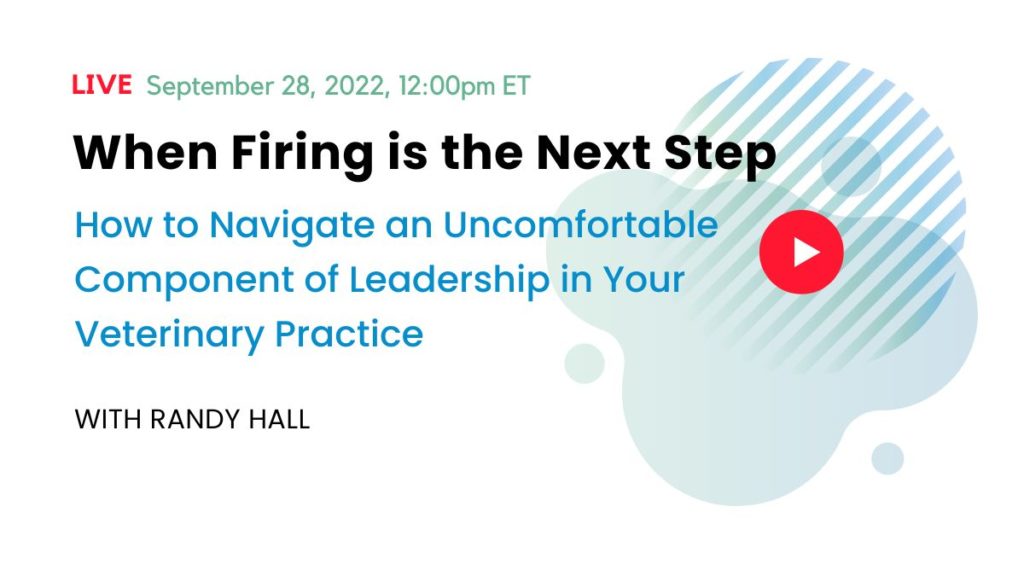 When firing is the next step