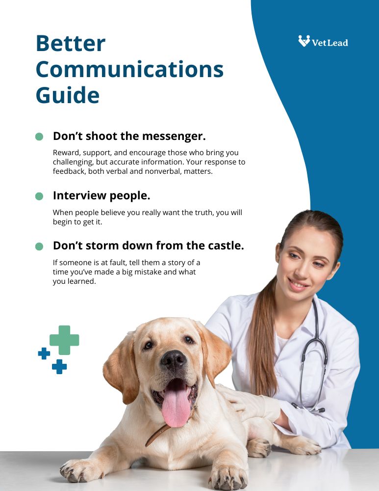 Have better communications in your veterinary practice