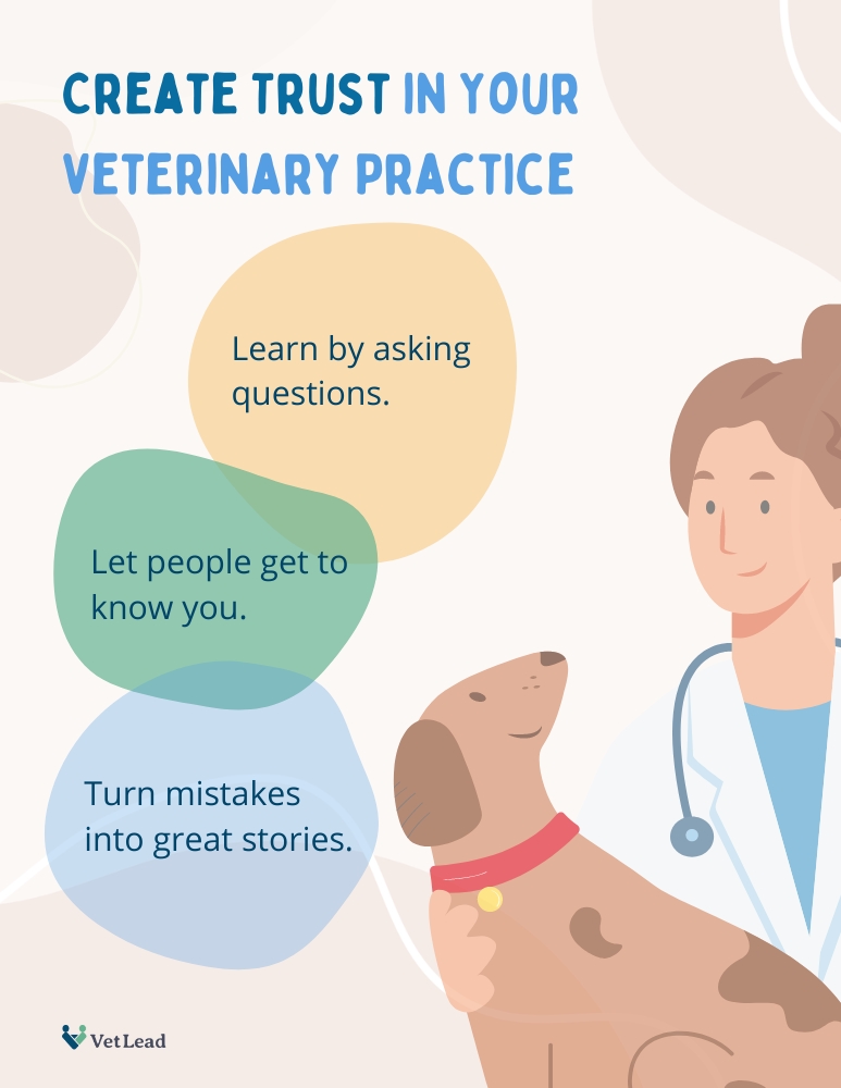 Create trust in your veterinary practice