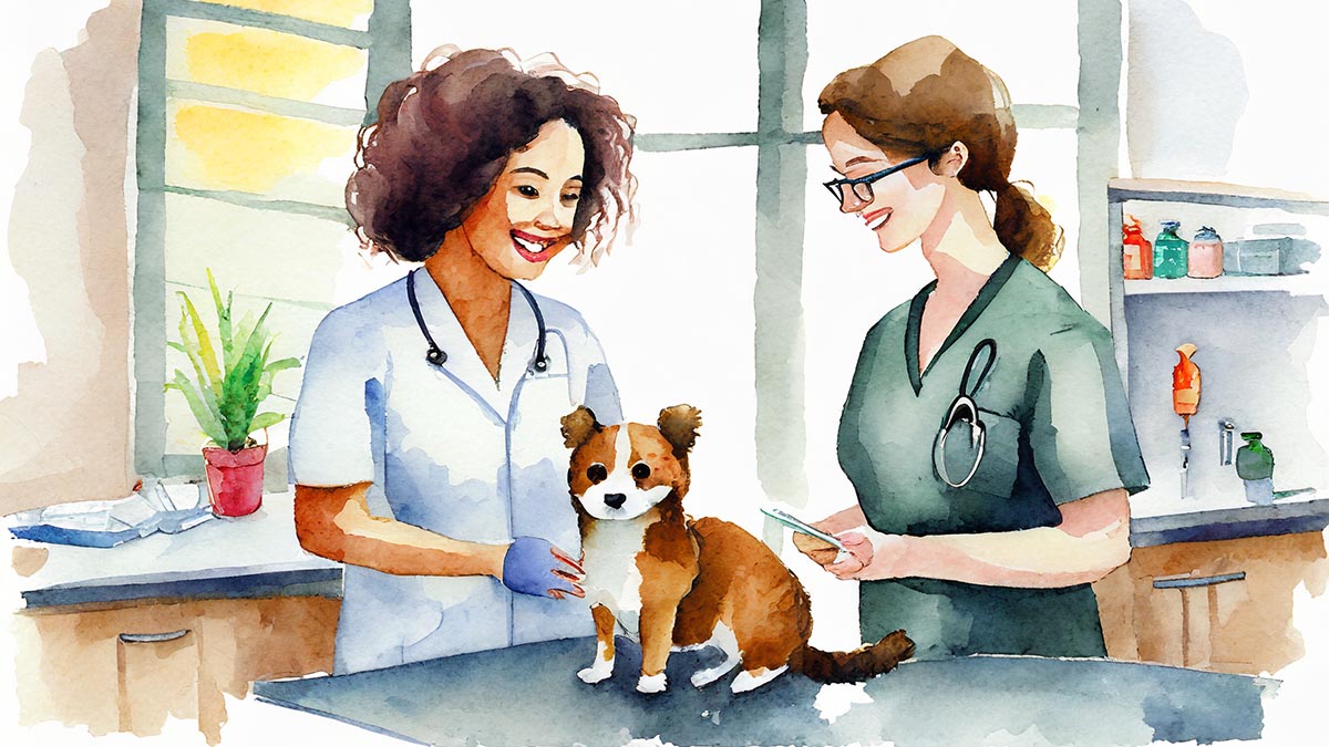 Ask your veterinary supervisor for feedback