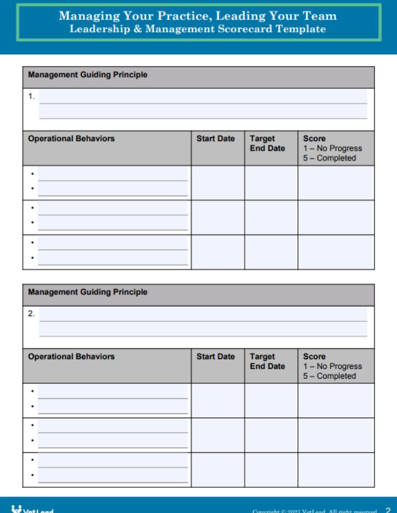 Manage your practice, lead your team