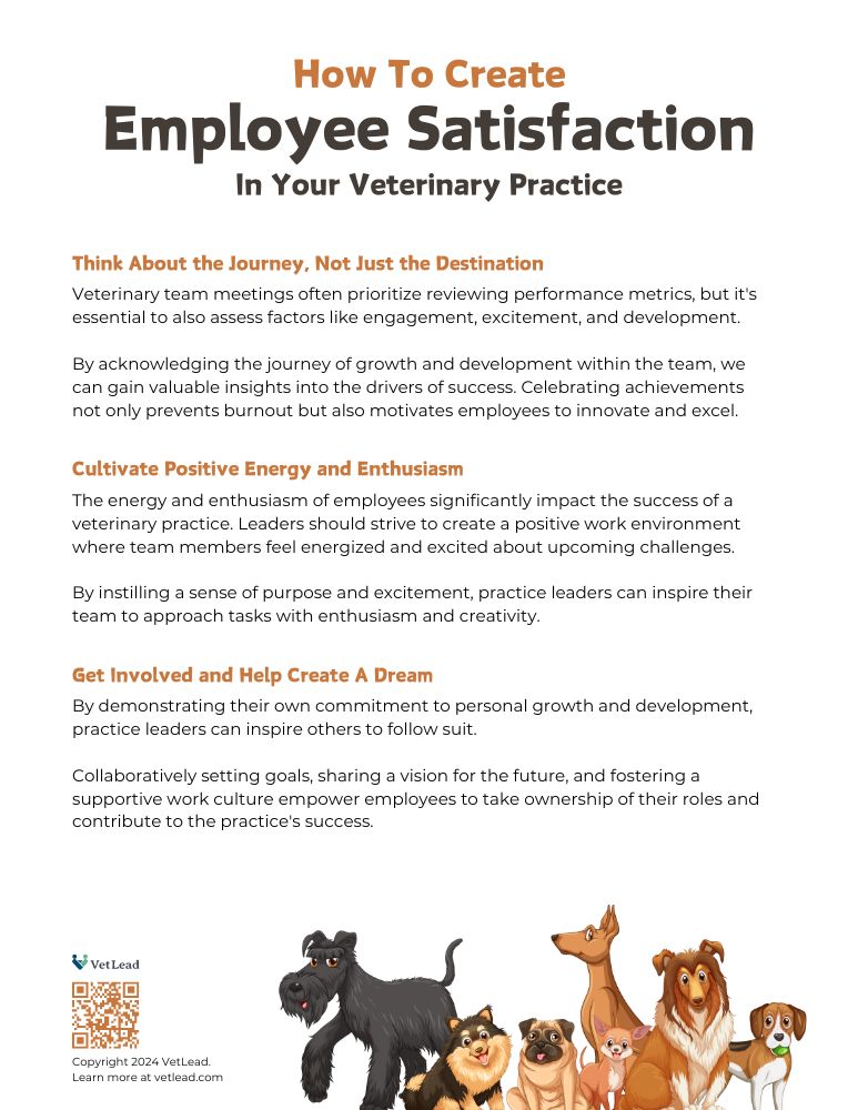 How To Create Employee Satisfaction in Your Veterinary Practice - VetLead