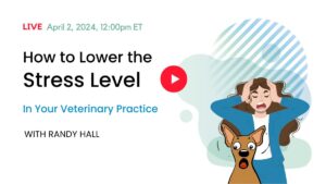 lower stress in veterinary practice