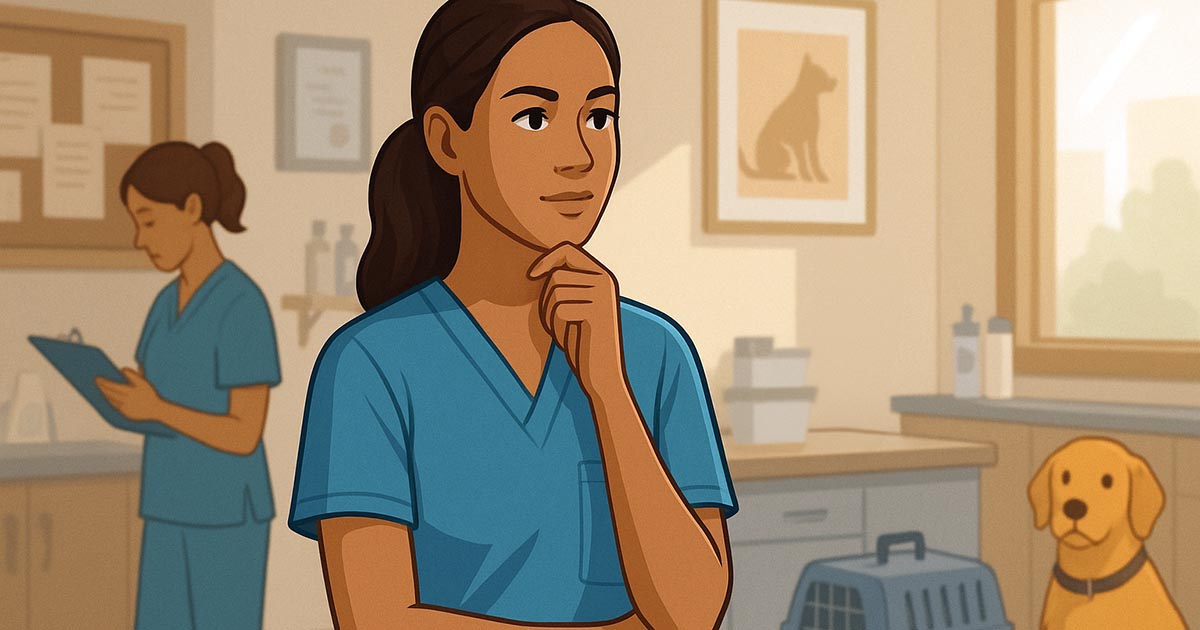 Ask questions in your veterinary workday