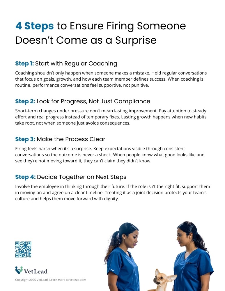 4 Steps to Firing Someone - VetLead 4 Steps to Firing Someone - VetLead