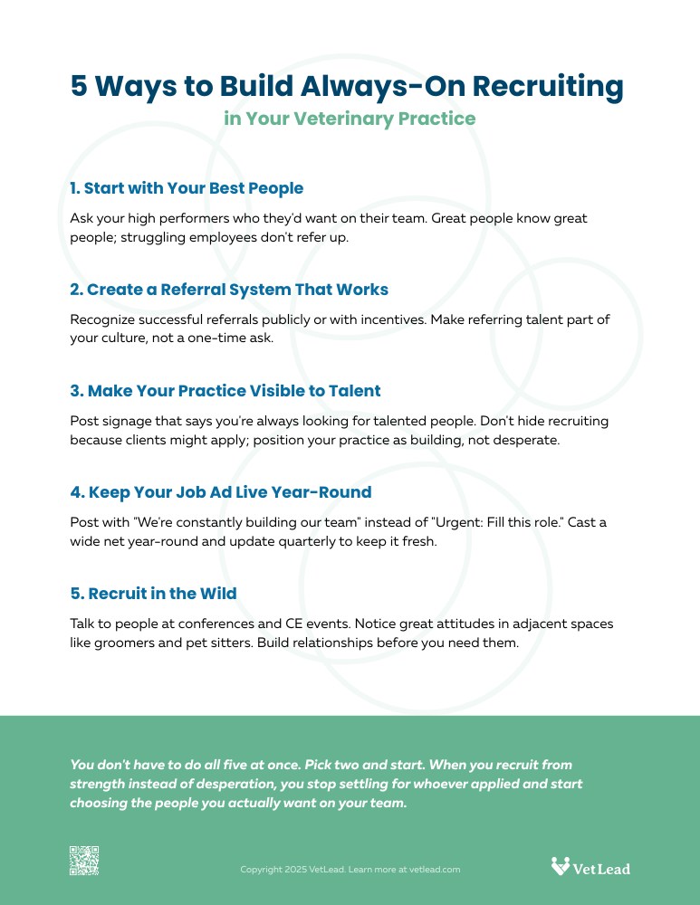 5 Ways to Build Always-On Recruiting - VetLead