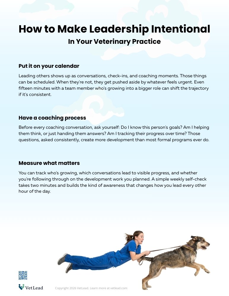 How to Make Leadership Intentional - VetLead